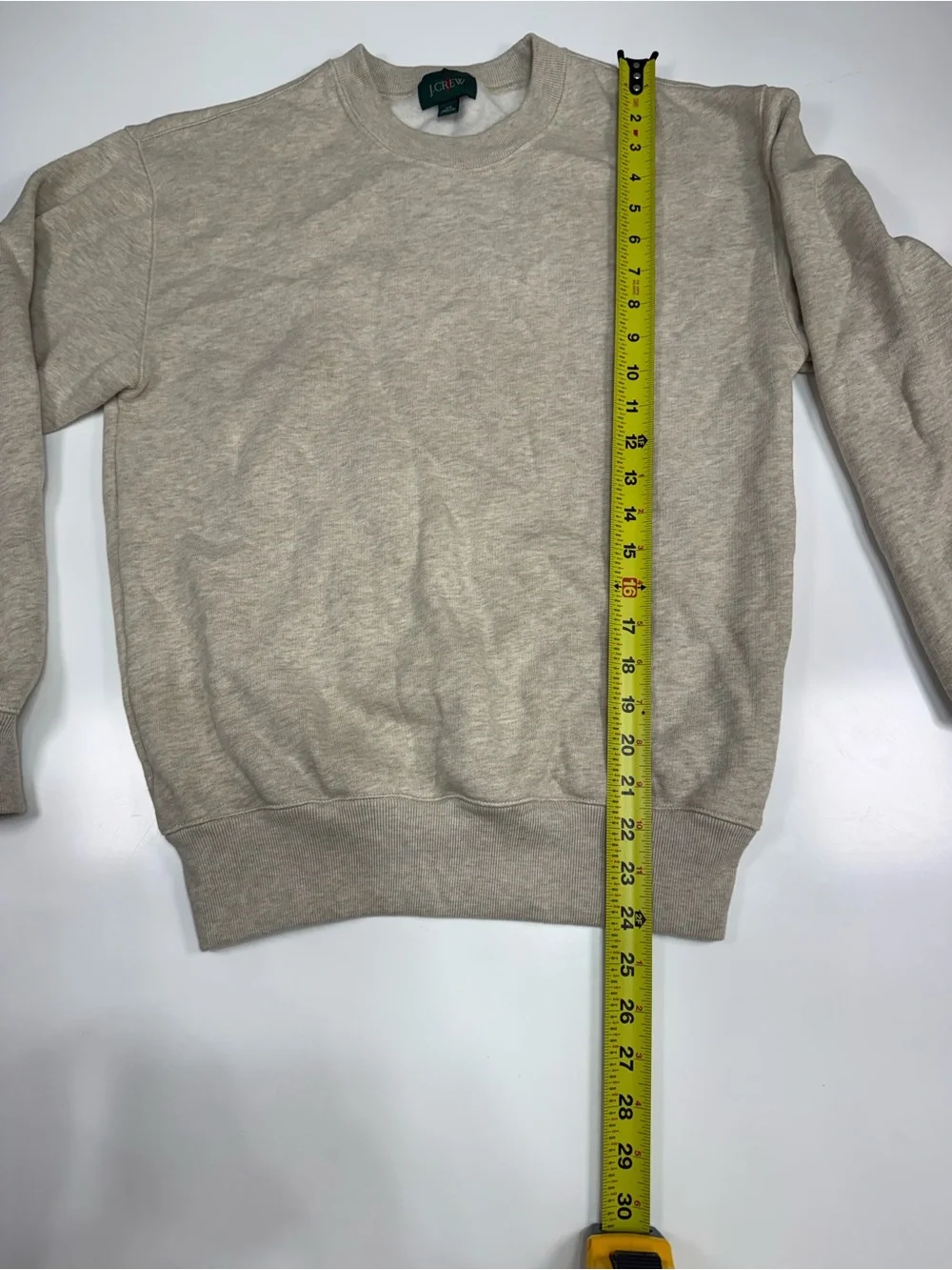 J. Crew Light Beige Crewneck Sweatshirt